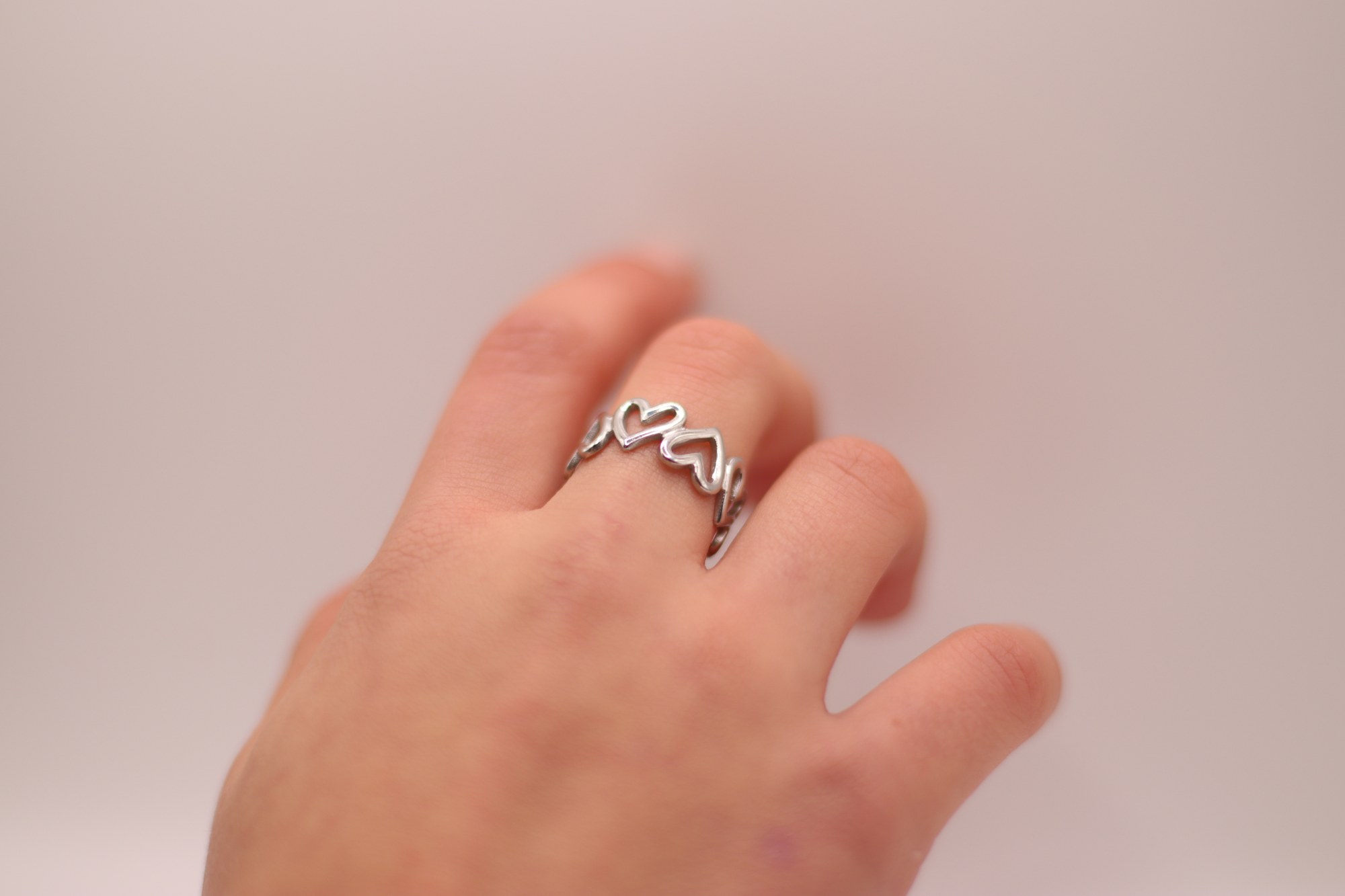 Hartjes ring (goud en zilver), foto 8 van 8