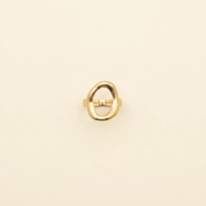 Open ovale ring