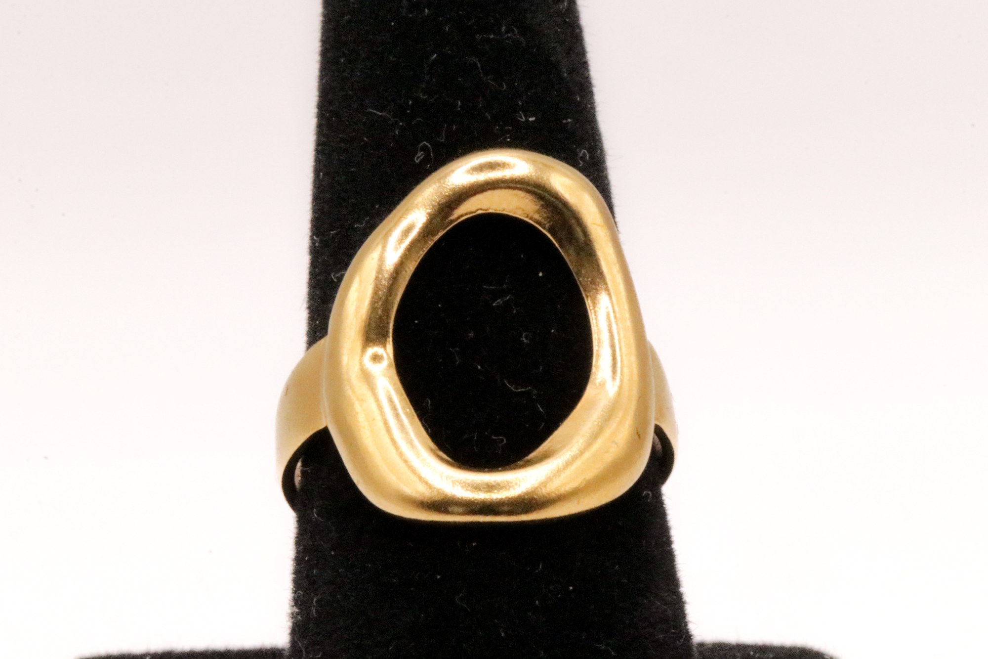 Open ovale ring, foto 4 van 4
