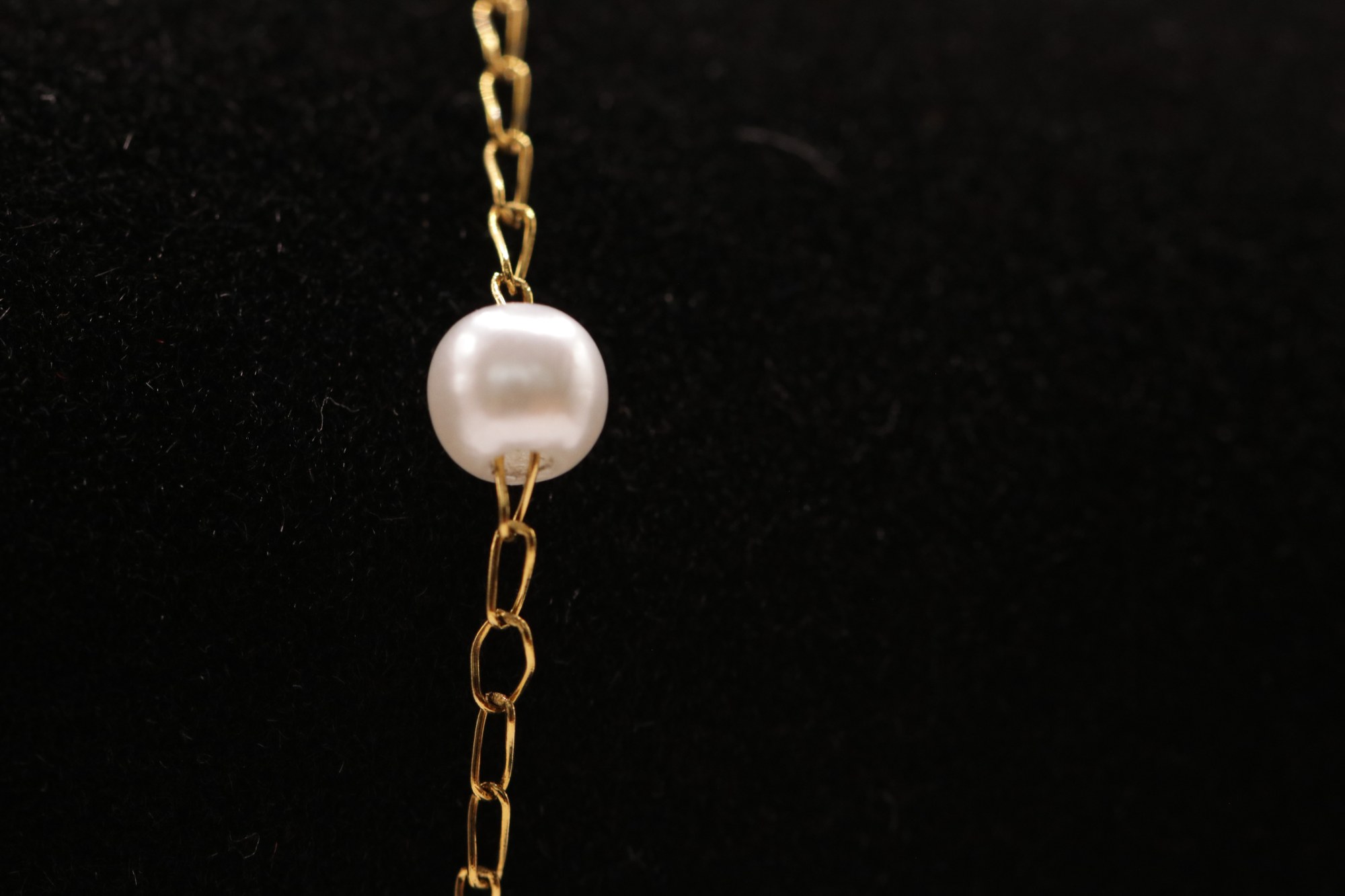 Parel armbandje – goudkleurig, foto 3 van 4
