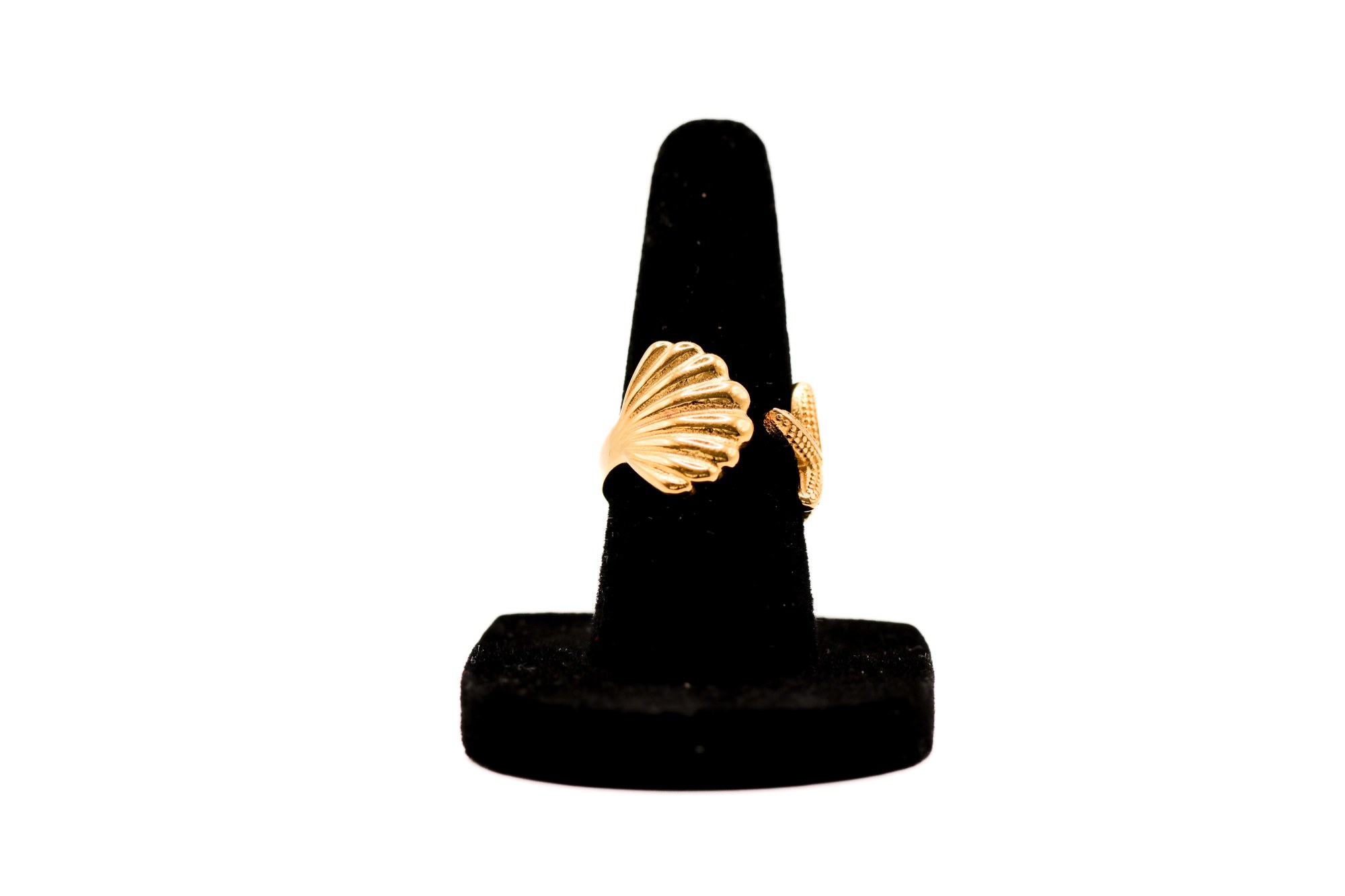 Ring met schelp en ster, foto 6 van 6