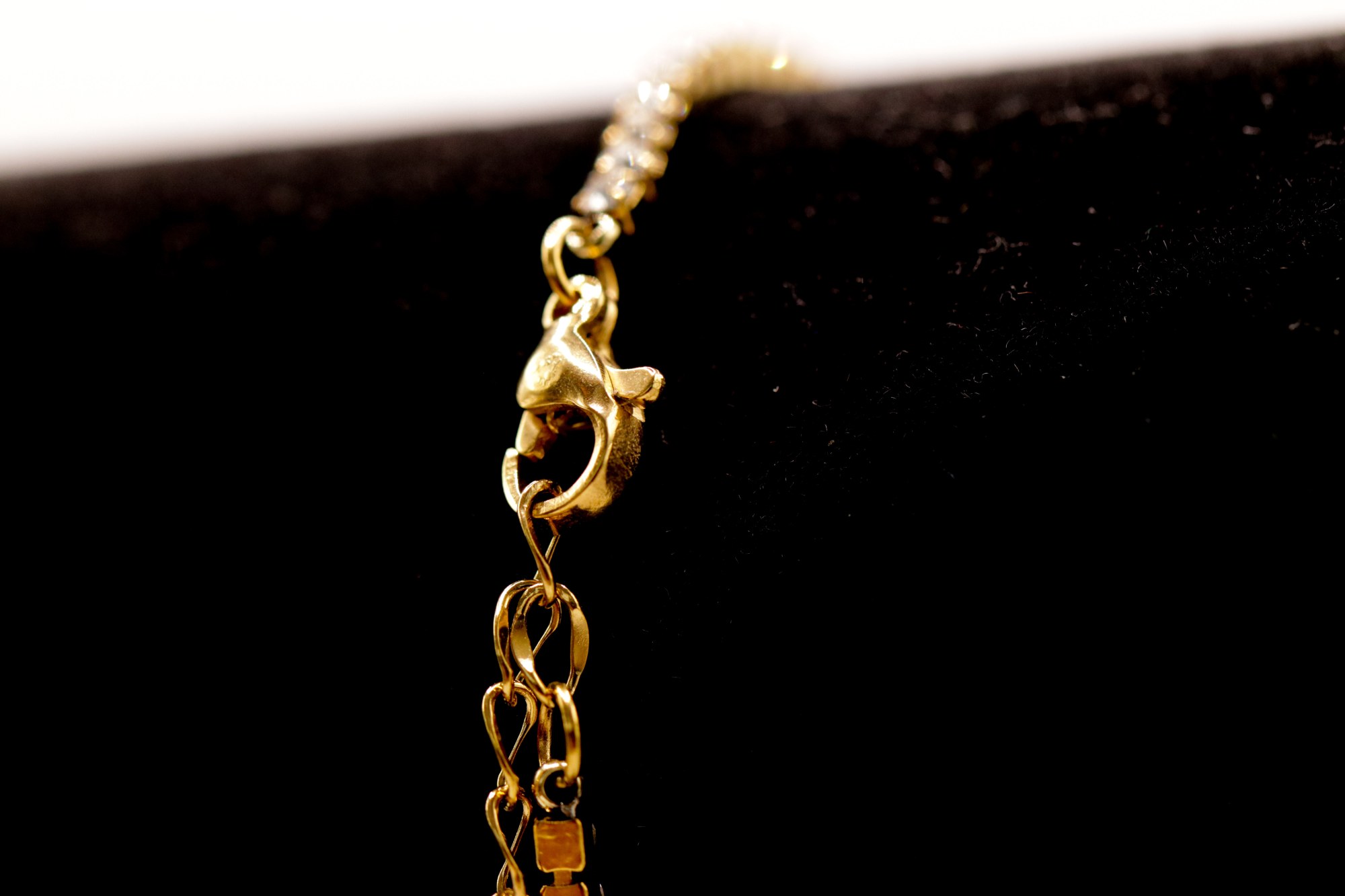 Steentjes armbandje – goudkleurig, foto 5 van 5