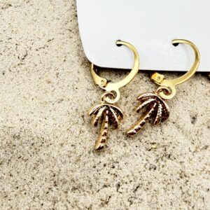 img_1288 Setje beach oorbellen: palmboom, ster en parel