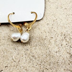 img_1290 Setje beach oorbellen: palmboom, ster en parel