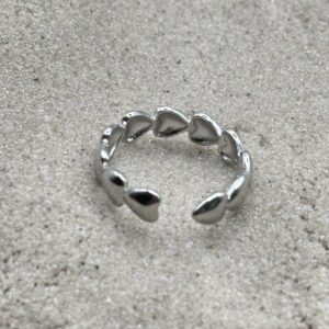 img_4540-2 Ring met hartjes - goudkleurig