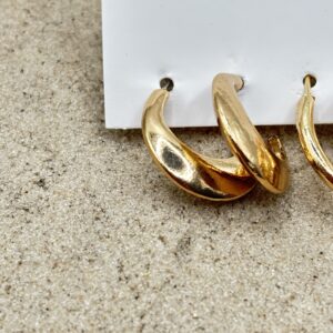 img_4578 Setje oorbellen - goudkleurig