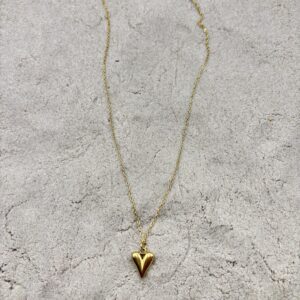 img_4594 Hartjes ketting - goudkleurig