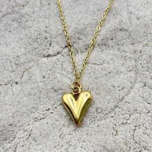 img_4596 Hartjes ketting - goudkleurig