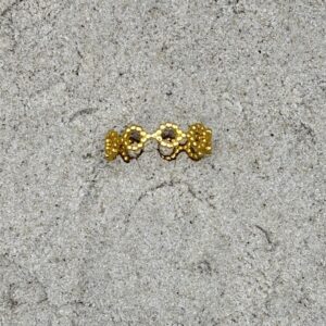 img_4627 Ring goudkleurig met geometrisch patroon