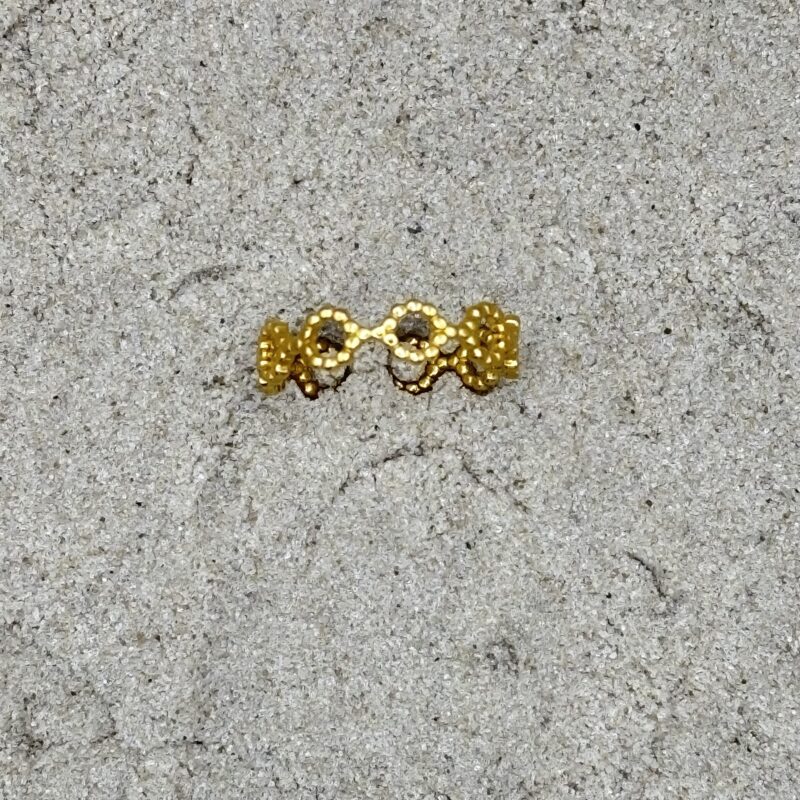 img_4627 Ring goudkleurig met geometrisch patroon