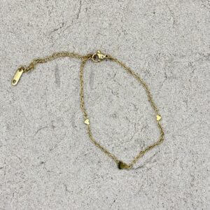 img_4654 Hartjesdroom armbandje - goudkleurig