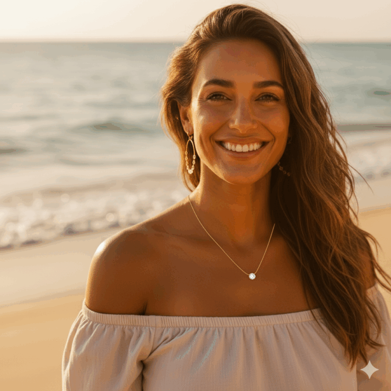 ketting-met-klein-steentje-goudkleurig Ketting met klein steentje – goudkleurig