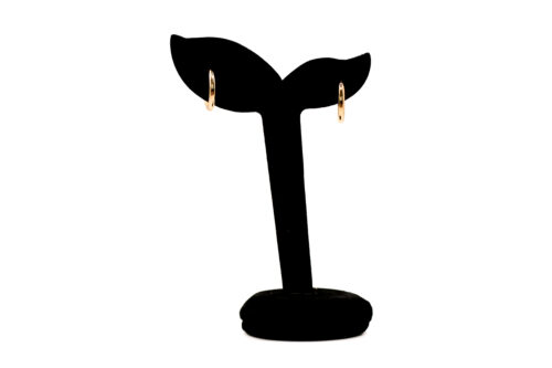 Middelgrote oorringen - goudkleurig