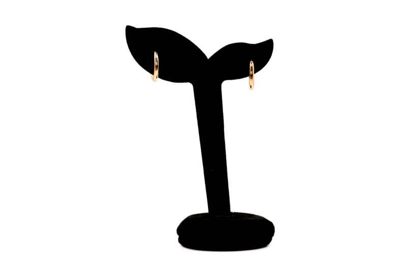 Middelgrote oorringen - goudkleurig