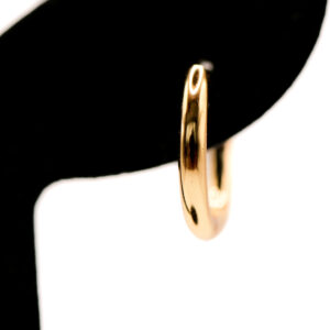 Middelgrote oorringen - goudkleurig