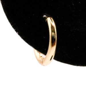 Middelgrote oorringen - goudkleurig