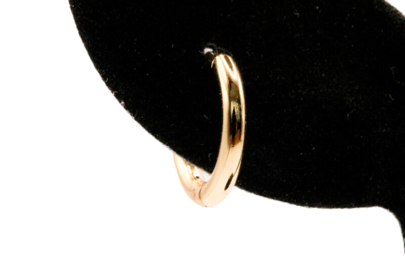 Middelgrote oorringen - goudkleurig