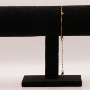 Hartjesdroom armbandje - goudkleurig