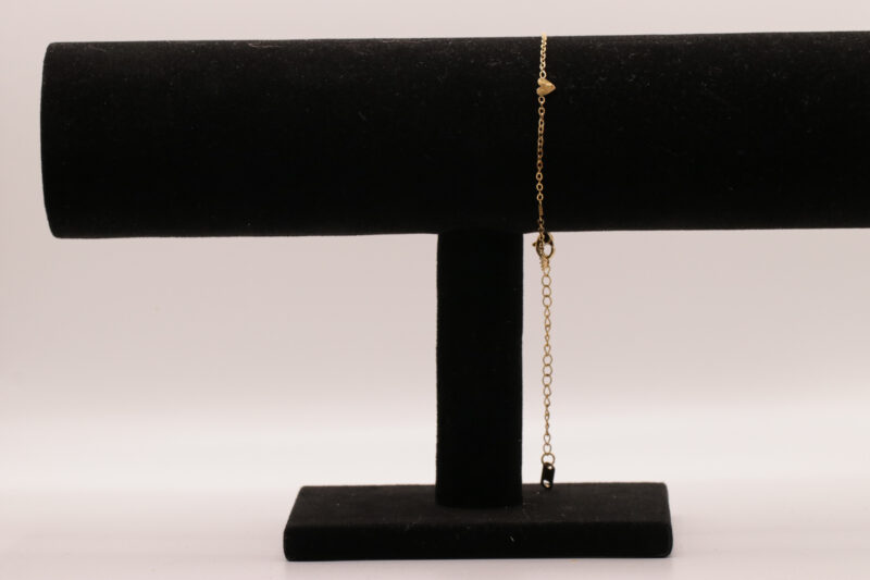 Hartjesdroom armbandje - goudkleurig