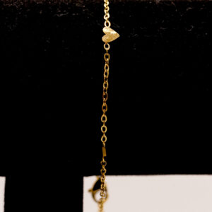 Hartjesdroom armbandje - goudkleurig