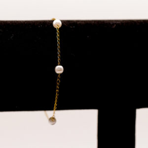 Parel armbandje - goudkleurig