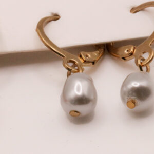 Setje beach oorbellen: palmboom, ster en parel