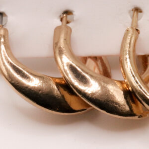 Setje oorbellen - goudkleurig